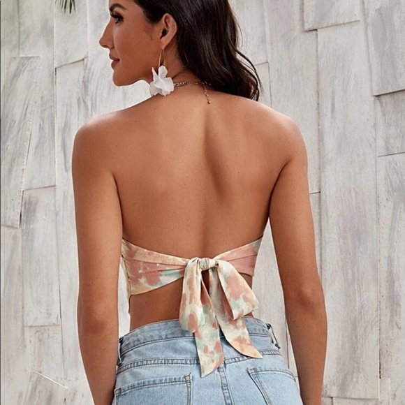 SHEIN boho strapless tube top / Bandana top - Picture 2 of 6